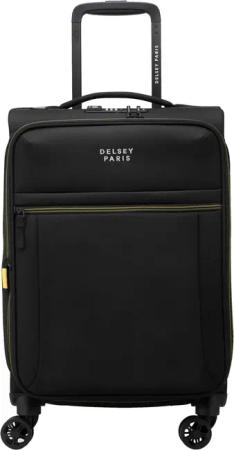 Delsey Paris Brochant 3 - 4-Rollen-Kabinentrolley S 55 cm erw. (tief schwarz)
