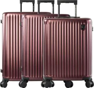 Heys SmartLuggage - 4-Rollen-Trolley Set 3tlg. L/M/S (burgundy)