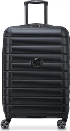 Delsey Paris Shadow 5.0 - 4-Rollen-Trolley erw. 66 cm (schwarz)
