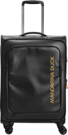 Mandarina Duck ECO - 4-Rollen-Trolley M 67 cm erw. (black)