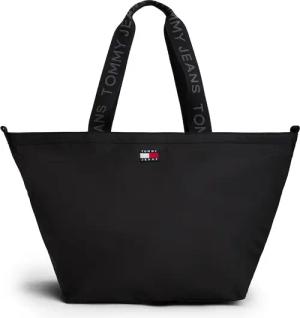 Tommy Jeans Tragetasche "TJW ESS DAILY TOTE", Damen Umhängetasche, Shopper mit Logoflagge