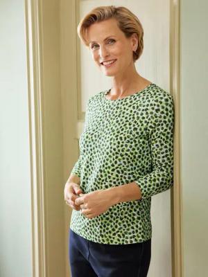 Rabe Langarm-Shirt Leo Print
