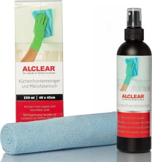 ALCLEAR 721KR Küchenfrontenreiniger 250ml + Mikrofasertuch