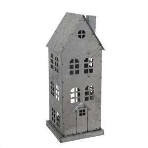 Grafelstein Kerzenlaterne Laterne ZINKHAUS grau aus