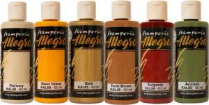 Stamperia Acrylfarbe Golden Harmony, 6er-Set