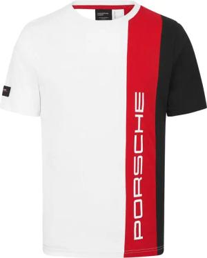 Porsche Motorsport T-Shirt Streifenmuster mehrfarbig