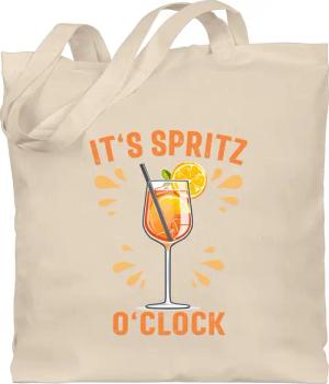 Shirtracer Umhängetasche Its Spritz o Clock