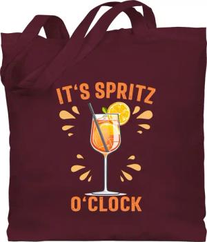 Shirtracer Umhängetasche Its Spritz o Clock