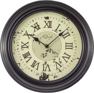 NOOR LIVING Aktentasche Noor-Living runde Wanduhr