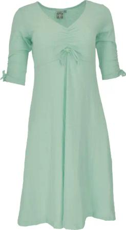 Guru-Shop Midikleid Midikleid aus Bio-Baumwolle, Basic