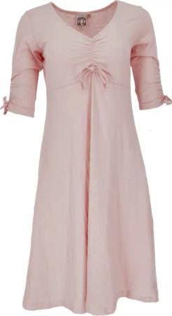 Guru-Shop Midikleid Midikleid aus Bio-Baumwolle, Basic