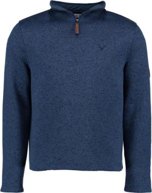 OS Trachten Strickfleece-Pullover Wukom Troyer hochgeschlossen