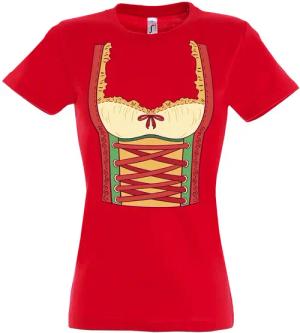 Youth Designz T-Shirt Dirndl Kostüm Damen