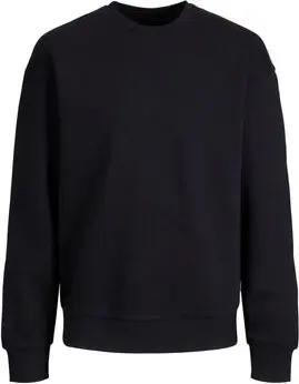 Jack & Jones  Sweatshirt 12208182 CREW NECK-BLACK