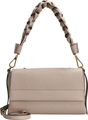 Coccinelle Boheme Grana Double - Umhängetasche 26 cm (rosette/warm taupe)