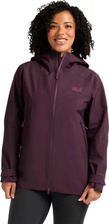 Jack Wolfskin Unbound Adventure 2L Jacket Women Wasserdichte Jacke Damen S purple amaranth