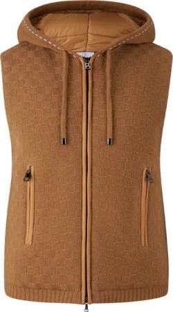 BOGNER Strick-Steppweste Lissity für Damen - Camel - 42