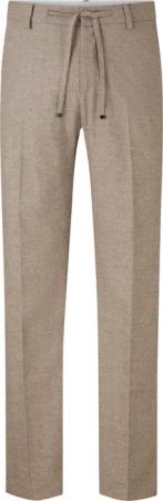 BOGNER Flanell-Hose Riley Business für Herren - Taupe - 58
