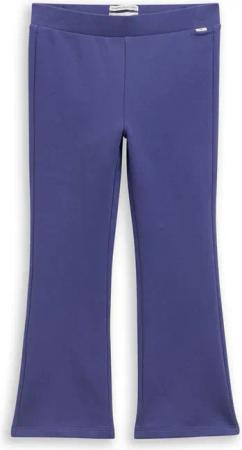 TOM TAILOR Mädchen Flared Leggings, blau, Uni, Gr. 92/98