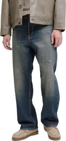 Jack & Jones Herren Jeans JJIALEX JJORIGINAL - Baggy Fit - Blau - Blue Denim