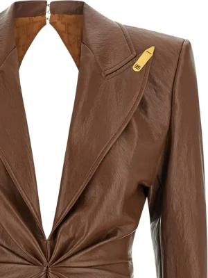 Elisabetta Franchi - Blazer Dress - Größe 44 - braun