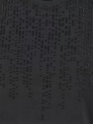 Golden Goose - Sleeveless Slim-Fit Top With Beaded Embroidery - Größe S - schwarz