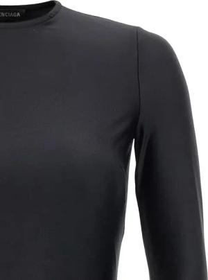 Balenciaga - Cut-Out One Shoulder Dress - Größe 36 - schwarz