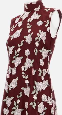 Rotate - High-Neck Sleeveless Maxi Dress - Größe 38 - rot