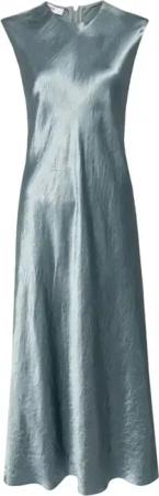 Vince - Bias Crew Nk Cap Slv Dress - Größe XS - blau