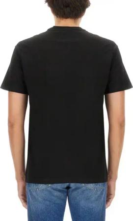 Golden Goose - Minimalist Black Jersey T-Shirt With Subtle Logo D - Größe L - schwarz