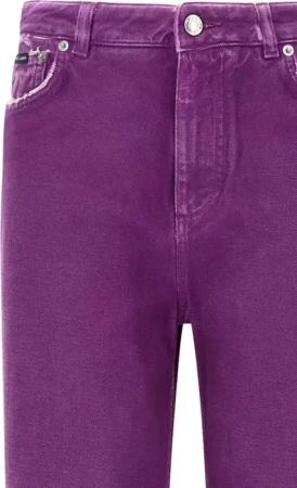 Dolce&Gabbana - 5-Pocket Pants - Größe 40 - pink