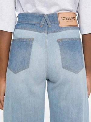 Iceberg - Two-Tone Jeans With Classic Five-Pocket Design - Größe 28 - blau