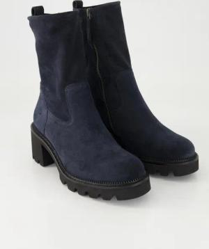Paul Green Schuhe - 8133 Veloursleder (Blau, Gr. 40)