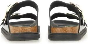 Birkenstock Sandalen - "Arizona Droplet Buckle" Sandal - Gr. 36 (EU) - in Schwarz - für Damen