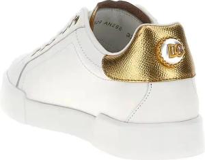 Dolce&Gabbana Low-Top Sneaker - 'Portofino' Sneakers - Gr. 36,5 (EU) - in Weiß - für Damen