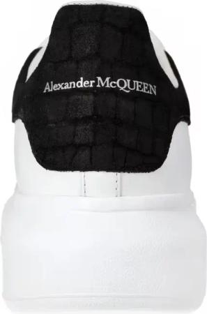 Alexander McQueen Low-Top Sneaker - White Black' Oversized Sneaker - Gr. 40 (EU) - in Weiß - für Damen