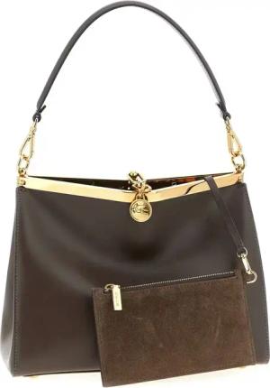 Etro Hobo Bags - 'Vela' Medium Shoulder Bag - Gr. unisize - in Schwarz - für Damen