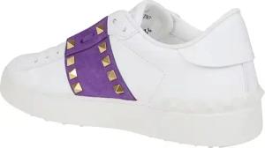 Valentino Garavani Low-Top Sneaker - Rockstud Untitled Sneaker - Gr. 39,5 (EU) - in Weiß - für Damen