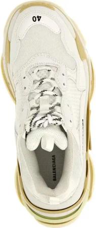 Balenciaga Low-Top Sneaker - 'Triple S' Sneakers - Gr. 42 (EU) - in Weiß - für Damen