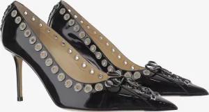 Mach&Mach Hohe Schuhe - Corset-Style Crystal-Embellished Pumps - Gr. 39 (EU) - in Schwarz - für Damen