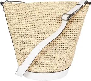 Michael Kors Hobo Bags - Townsend Textured Raffia Bucket Bag - Gr. unisize - in Beige - für Damen