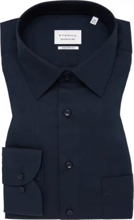 MODERN FIT Hemd in midnight strukturiert