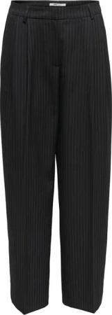 ONLY Stoffhose Reina 15349616 Schwarz Straight Fit