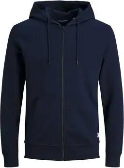 Jack & Jones  Sweatshirt 12182493 BASIC SWEAT ZIP-NAVY BLAZER