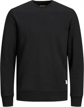 Jack & Jones  Sweatshirt 12182567 BASIC CREW-BLACK