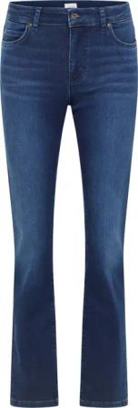 Mustang Damen Jeans Style Crosby Relaxed Straight blau dunkel