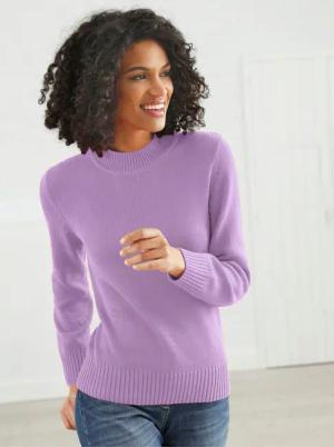 Stehkragenpullover