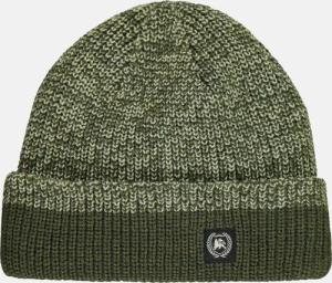 Strickmütze in Melange-Twistoptik - Nordic Olive