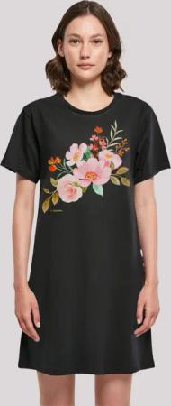 F4NT4STIC Shirtkleid Blumenmuster Damen T-Shirt Kleid