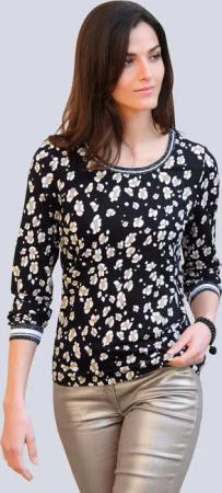Alba Moda Langarmshirt Shirt im exklusivem